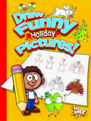 cover image of Draw Funny Holiday Pictures!